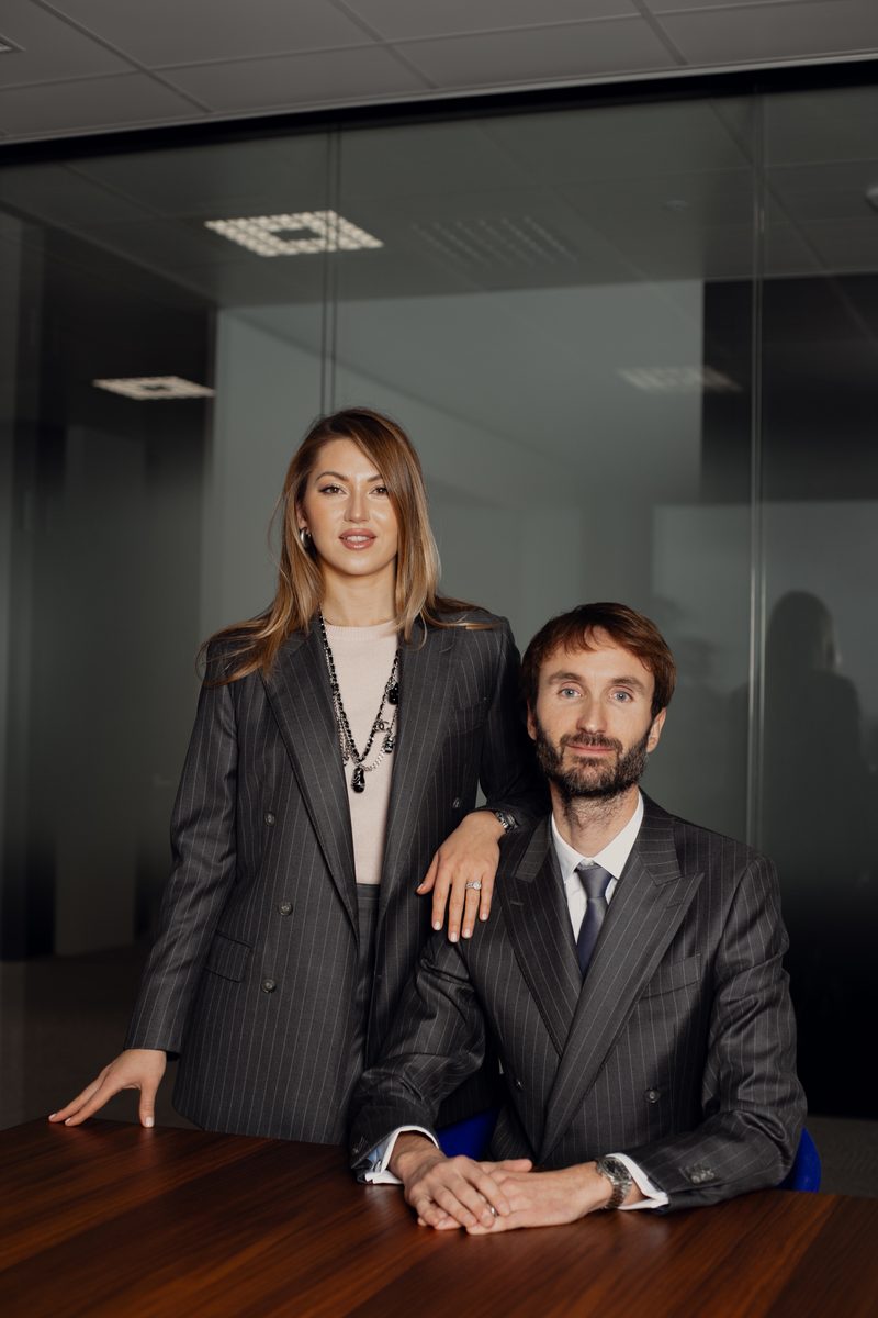 Polished corporate portrait capturing leadership and authenticity