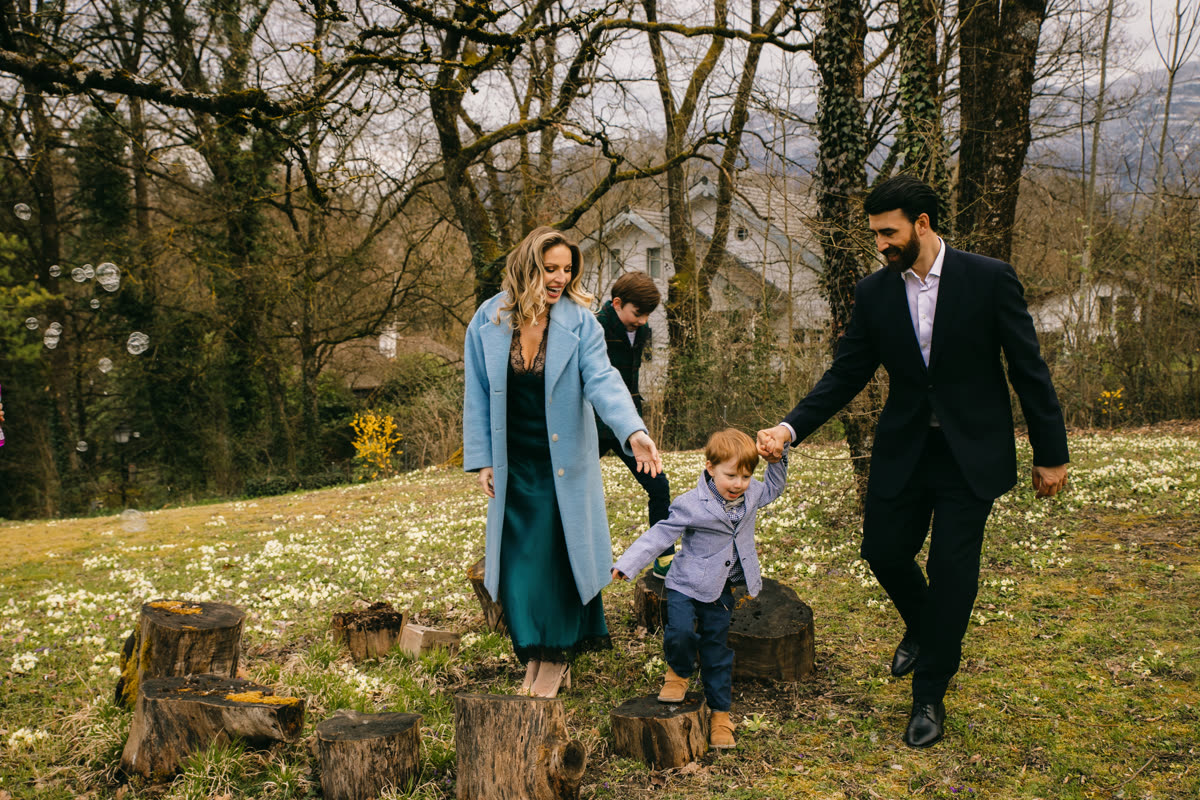 Luxury family photographer Geneva — Anna Zulian editorial family portrait